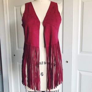 Necessary Clothing - Fringe suede vest